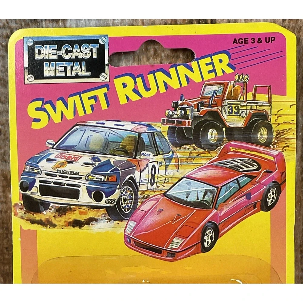 Die-Cast 1/64 Swift Runner Blue Van